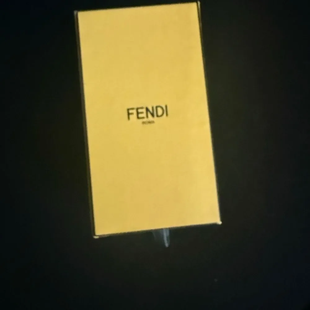 Brand new Fendi twirly Stylish Leopard  design ff all over